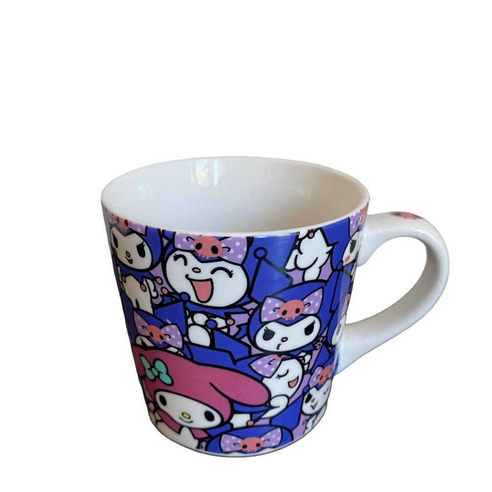 Sanrio Kuromi x My Melody Japanese Character Small Ceramic Cute Cup Mug